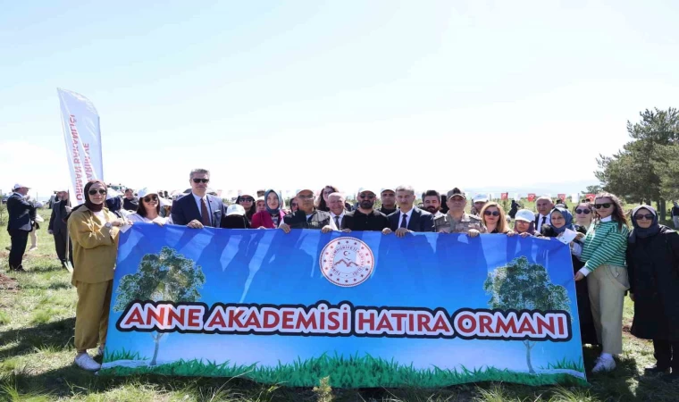Ağrı’da Anneler Günü’ne özel ”Anne Akademisi Hatıra Ormanı” oluşturuldu
