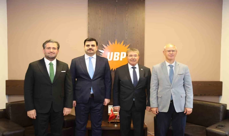 AK Parti Genel Sekreteri İnan, KKTC Cumhurbaşkanı Tatar’ı ziyaret etti