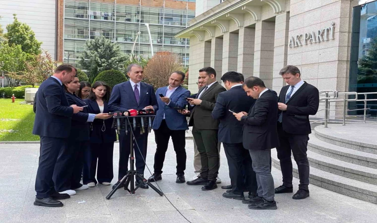 AK Parti Sözcüsü Çelik: ”Terörsüz Türkiye süreci bir devlet politikasıdır ve bu çerçevede bütün bu hassasiyetler tüm boyutlarıyla takip edilmektedir”