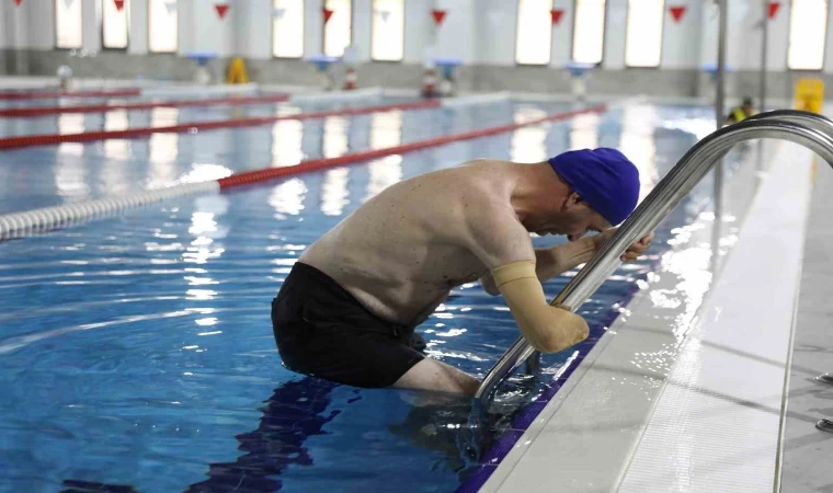 Alanya’da engelli bireyler sporla güçleniyor