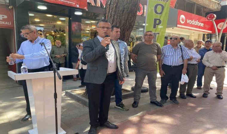 Alaşehir CHP’den Özel’e yapılan saldırıya kınama