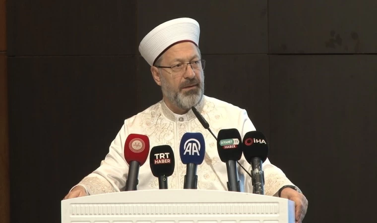 Ali Erbaş: ”İnsanlık, cinsiyetsiz bir toplum oluşturma çabası içine giren sapkın bir anlayışla karşı karşıyadır”