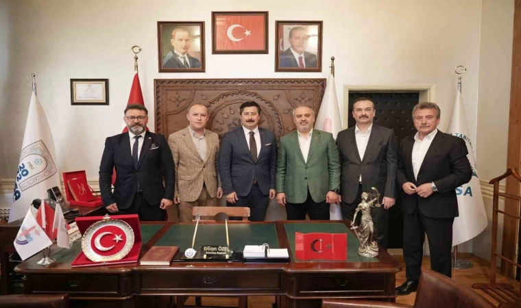 Alinur Aktaş’tan Başkan Özel’e ziyaret