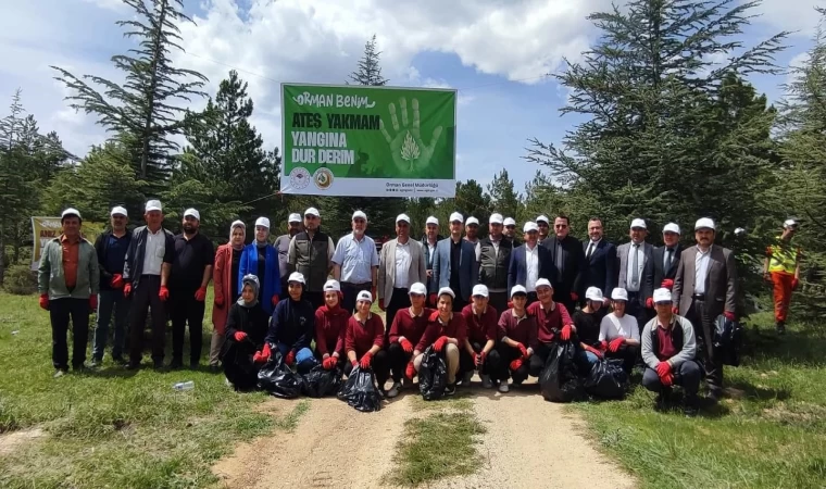 Altıntaş’ta ”Orman Benim” kampanyası