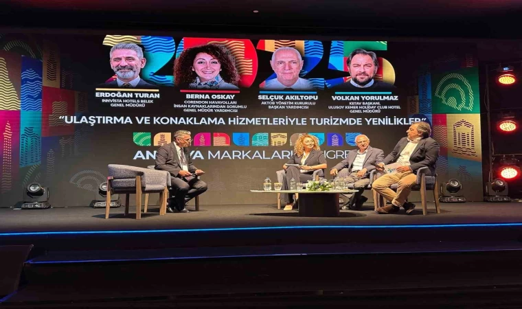 Antalya’da turizm sektörünün gelişiminde Z kuşağının önemi anlatıldı