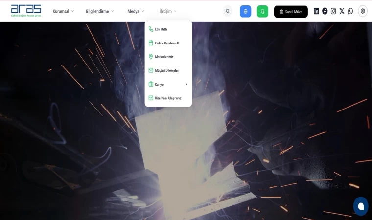 Aras EDAŞ dijital yüzünü yeniledi
