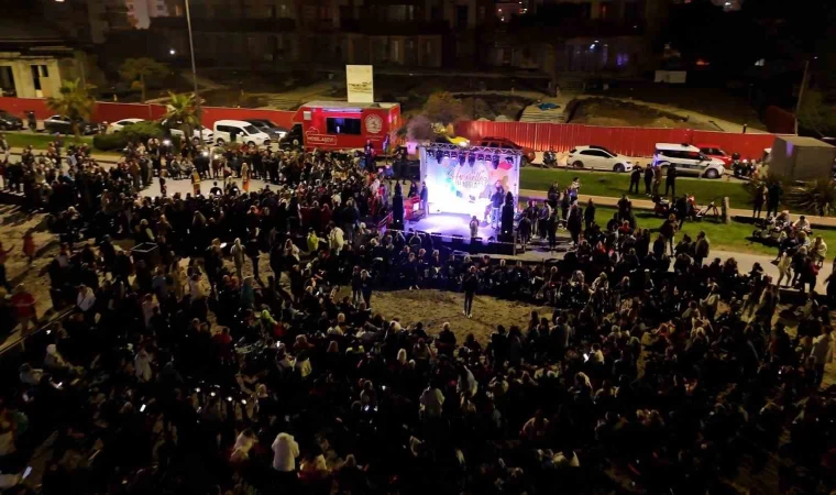 Atakum sahilinde Hıdırellez coşkusu