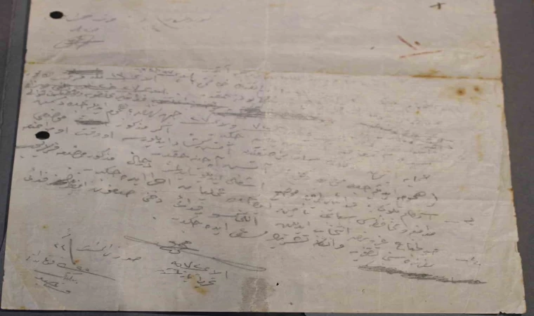 Atatürk’ün Kanlısırt bölgesinin Türk tarafından kalması için Fedai Müfrezesine verdiği el yazısı emir ortaya çıktı