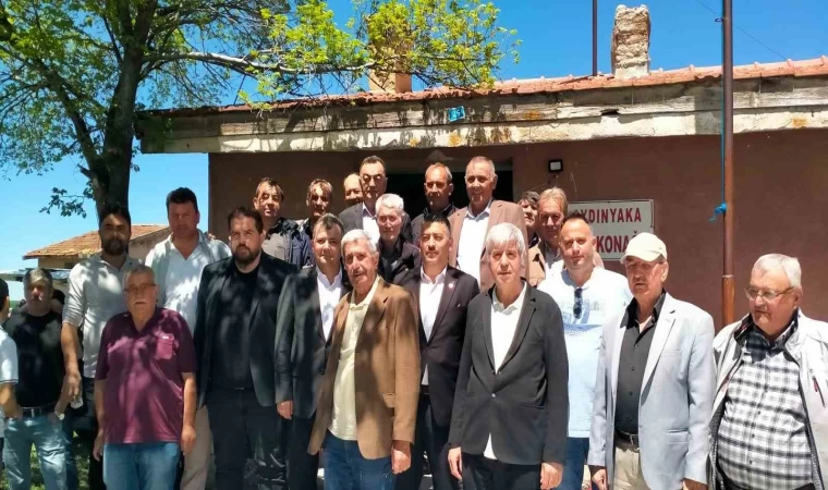 Aydınyaka köyünde ‘Yağmur ve Şükür Duası’ yapıldı