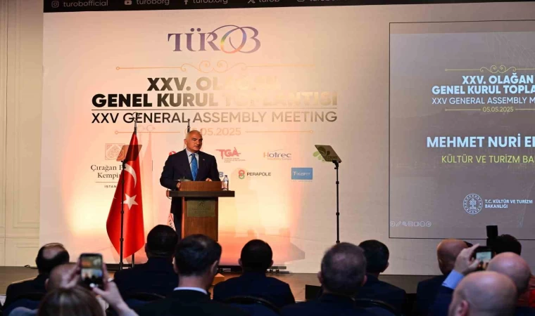 Bakan Ersoy: ‘‘Temel amacımız, turizmi 81 ile ve yılın 12 ayına yaymak’’