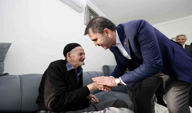 Bakan Kurum: ”Her ev huzura kavuşana kadar yanınızda olacağız”