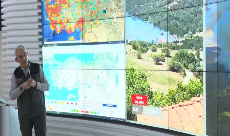 Bakan Yumaklı: ”27 uçak, 105 helikopter, 14 İHA, bin 786 arazöz ve su ikmal aracı bu yılki mücadelemizin temelini oluşturacak”