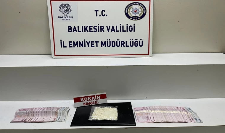 Balıkesir’de uyuşturucu operasyonunda 1 tutuklama