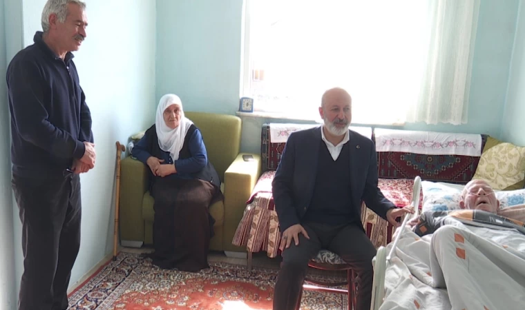 Başkan Çolakbayrakdar: ”Evde sağlık hizmetimizle de gönüllere dokunuyoruz”