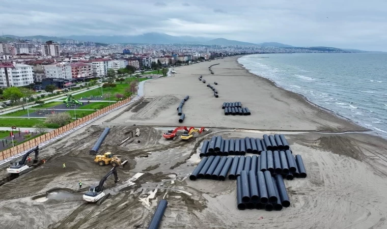 Başkan Doğan: ”Hedefimiz, Atakum sahilindeki projeyi 90 günde tamamlamak”