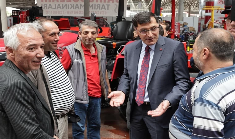 Başkan Eyüp Kahveci: ”Üreticimizin her zaman yanındayız”