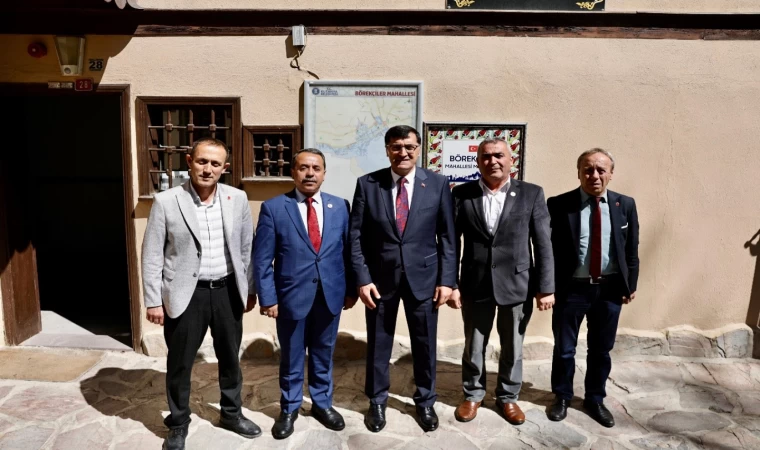 Başkan Kahveci: ”Şehrimizi ortak akılla yönetmek için muhtarlarımızın fikirleri bizler için çok kıymetli”