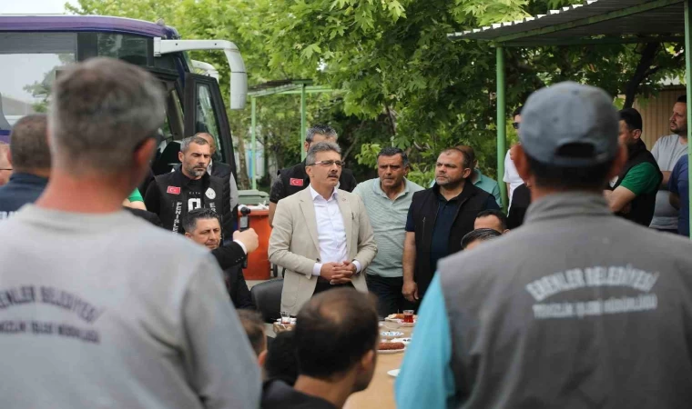 Başkan Şenol Dinç: ”Biz büyük bir aileyiz”