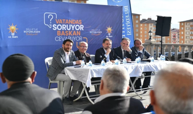 Başkan Uçar; ”Hizmetlerimizle gönüllere dokunuyoruz”