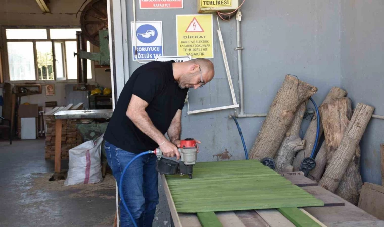 Başkan Zencirci: ”Park ve bahçe çitlerini özkaynaklarımızla üretiyoruz”