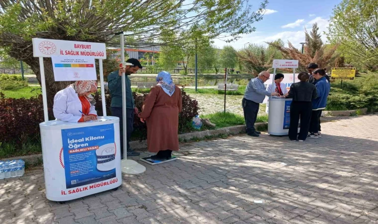 Bayburt’ta obezite ile mücadele başladı