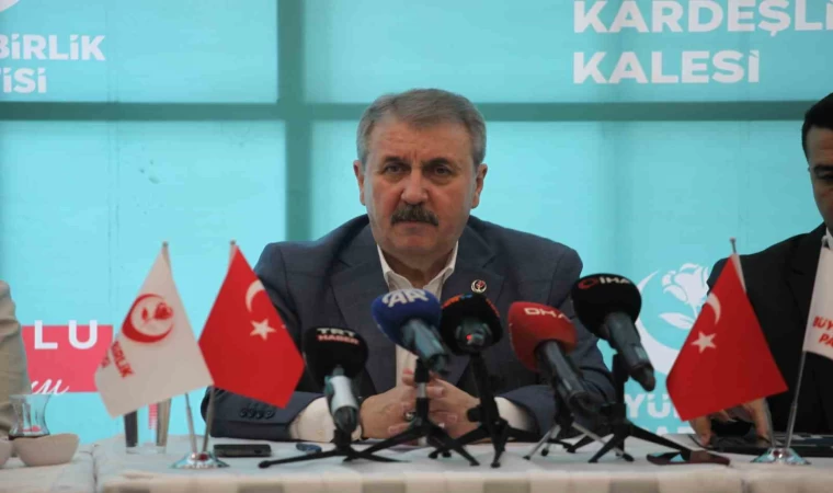 BBP Genel Başkanı Destici: ”İki suç için idam cezası geri getirilmelidir”