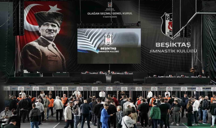 Beşiktaş’ta olağan seçimli genel kurul başladı