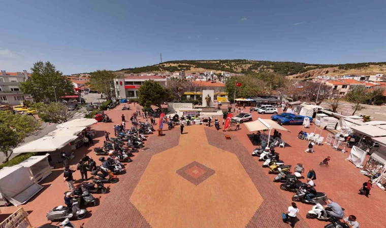 Bozcaada’da güvenli sürüş eğitimi verildi