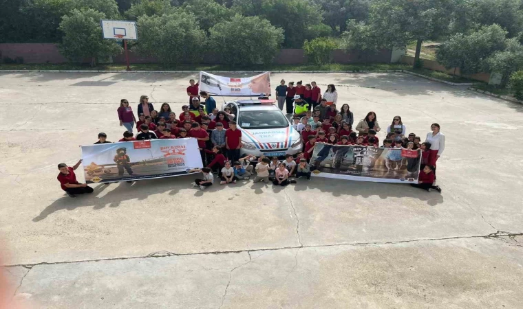 Bozdoğan ve Kuyucak’ta öğrencilere trafik kuralları anlatıldı