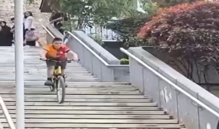 Bursa’da 10 yaşındaki çocuğun cesareti nefes kesti