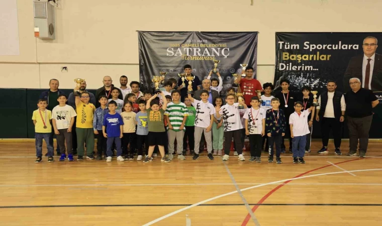 Çameli 19 Mayıs Satranç Turnuvası tamamlandı