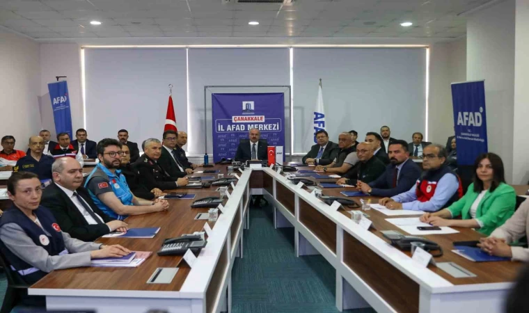 Çanakkale’de deprem tatbikatı: 8 noktada 9 farklı çalışma yapıldı