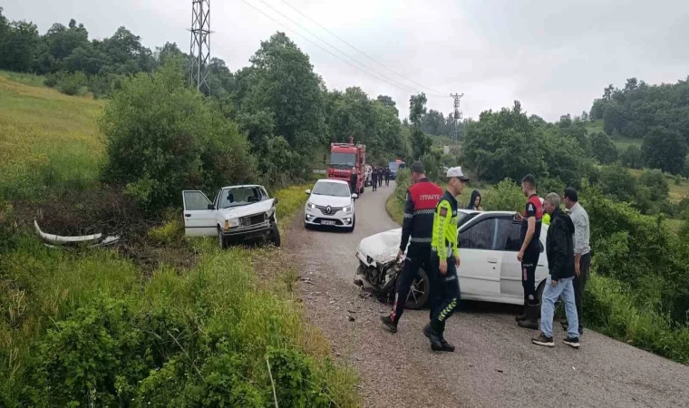 Çan’da trafik kazası: 2 yaralı