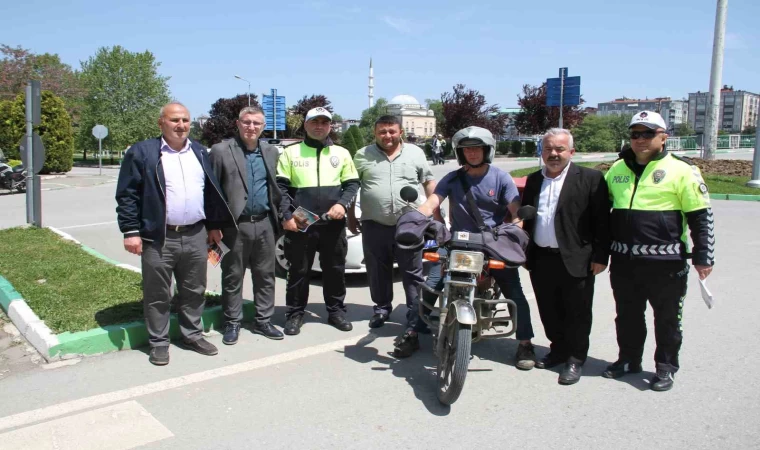 Çarşamba’da ”Bir Kural Bir Ömür” uygulaması