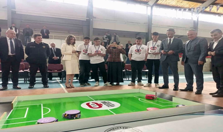 Çaycuma ilk kez Robot Yarışmasına ev sahipliği yaptı