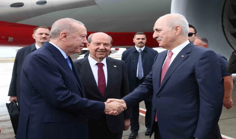 Cumhurbaşkanı Erdoğan KKTC’de