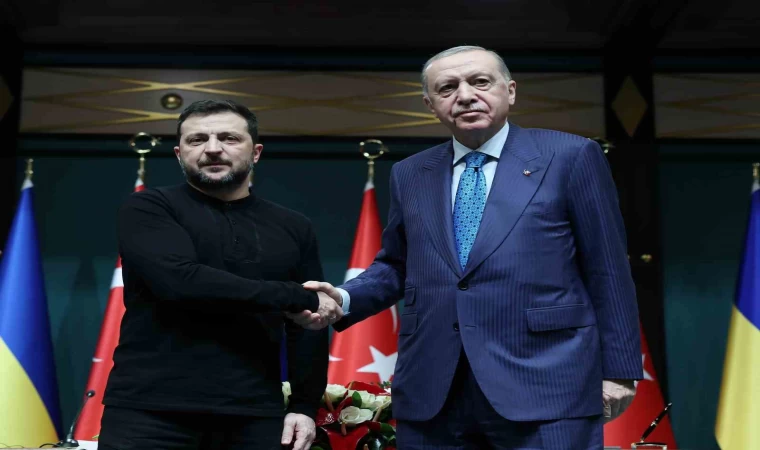 Cumhurbaşkanı Erdoğan, Ukrayna Devlet Başkanı Zelenskiy ile görüştü
