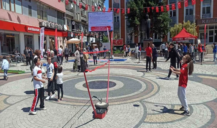 Devrek’te düzenlenen spor etkinlikleri büyük ilgi gördü