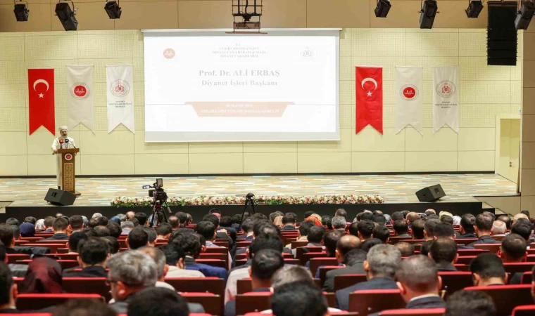 Diyanet İşleri Başkanı Erbaş: ”Diyanet Akademisi, eğitim öğretim hizmetlerimizi daha ileri bir noktaya taşıyacak”