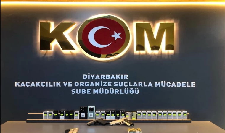 Diyarbakır’da nisanda çok sayıda kaçak ürün ele geçirildi: 5 tutuklama