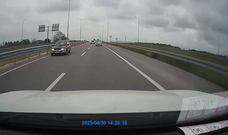 Duble yolda ters yönde gide otomobil ölüme davetiye çıkardı