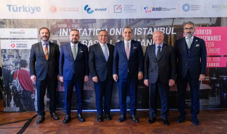 Dünya ev ve mutfak eşyaları sektörü İstanbul’da buluşuyor