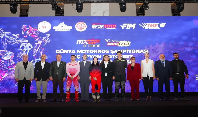 Dünya Motokros Şampiyonası’nın tanıtım toplantısı yapıldı