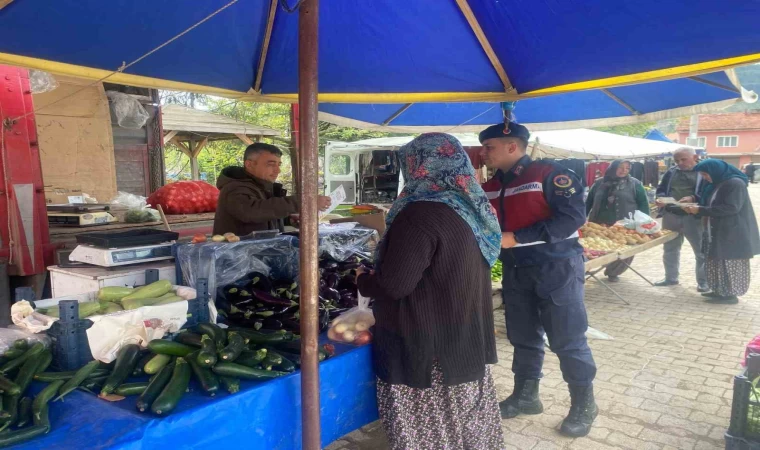 Eğirdir Jandarmasından ”dikkat hırsız var” eğitimi