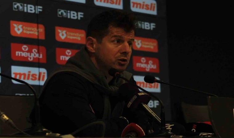 Emre Belözoğlu: ”Deplasman adına kötü bir performans”