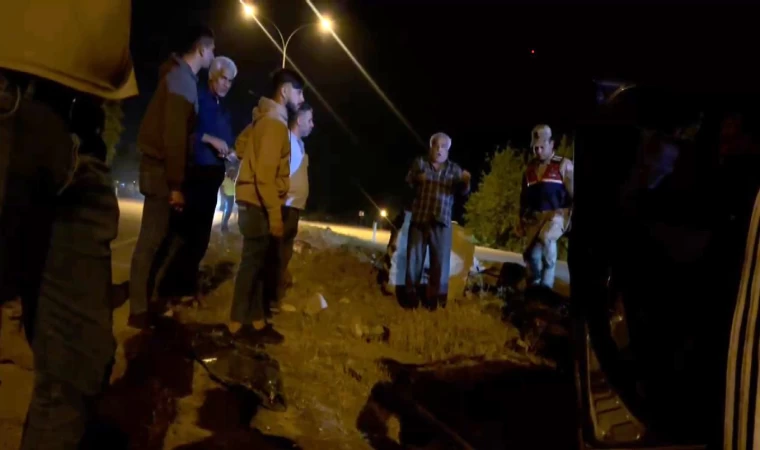 Evladının kaza yapmasına kızan baba ”adam ol” diyerek sitem etti