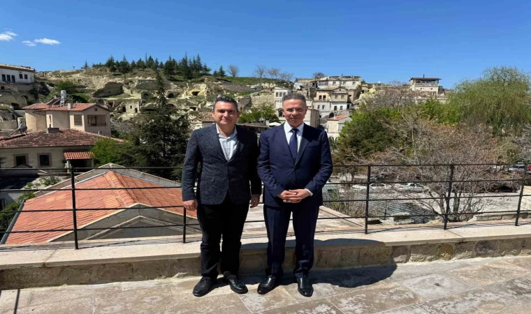 Filistin Devleti Ankara Büyükelçisi Faed Halid Abd Mustafa KÜN’ü ziyaret etti