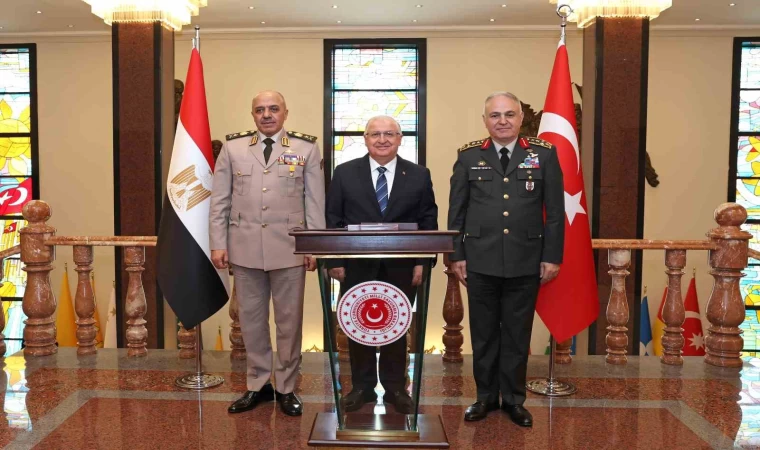 Genelkurmay Başkanı Güler, Mısır Genelkurmay Başkanı Khalifa’yı kabul etti