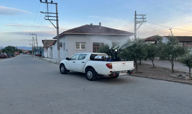 Germencik’te gece ilaçlamaları başladı