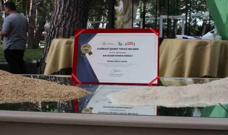Gönen Baldo Pirinci artık tescilli